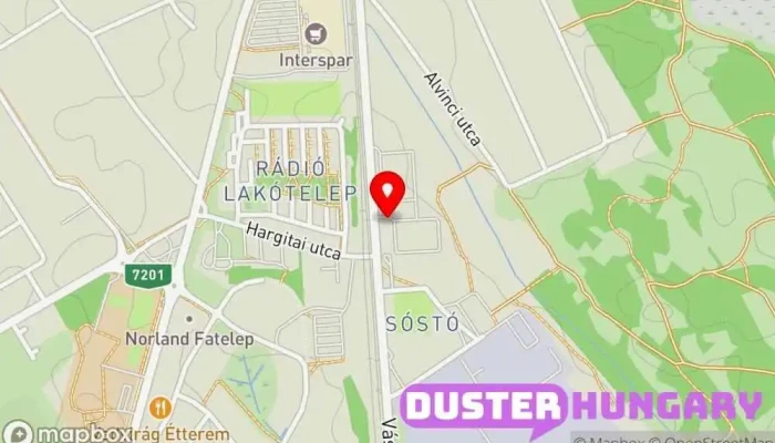 térkép Fehérvártarg Kft. Raktár, Kivitelező ban Székesfehérvár