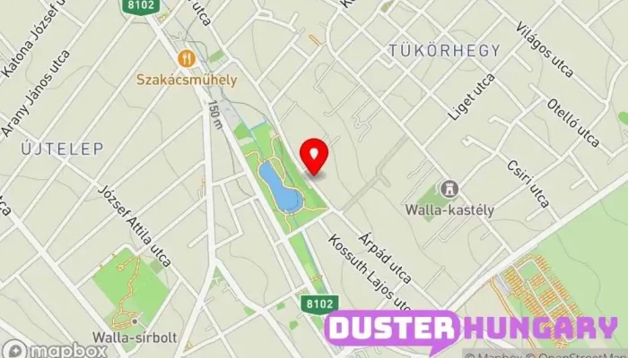 térkép FordKasza Autószerelő ban Törökbálint