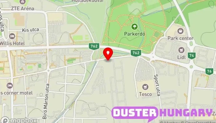 térkép Ganzeg Gép- és Acélszerkezetgyártó Kft. Gépgyártó ban Zalaegerszeg