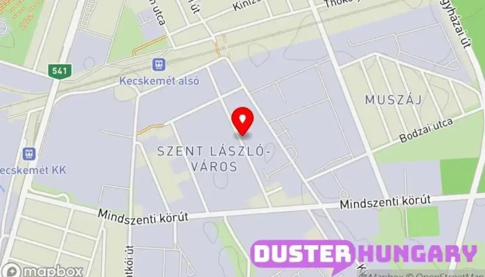 térkép Garage22 Veteránautó Kft. Autójavító ban Kecskemét