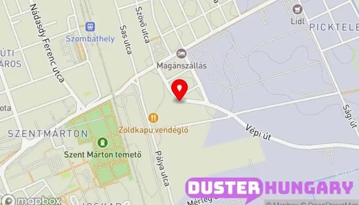 térkép Genset Kft.  ban Szombathely