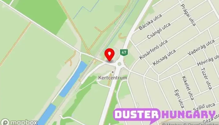 térkép Gépgyár Szervíz Plusz Kft Építőipari gépek beszállítója, Gépgyártó ban Algyő