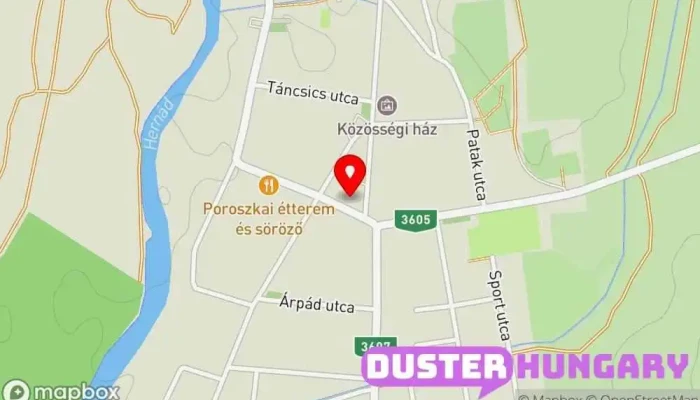 térkép Gesztely  ban Gesztely