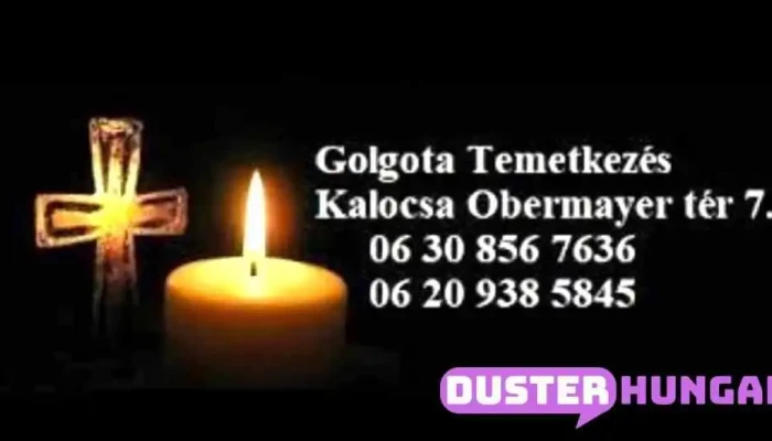 Golgota Kft. - Kalocsa Temetkezés - Obermayer Ernő Tér 7