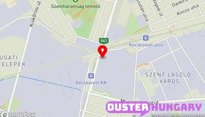 térkép Graboplast Zrt. Gyártó ban Kecskemét