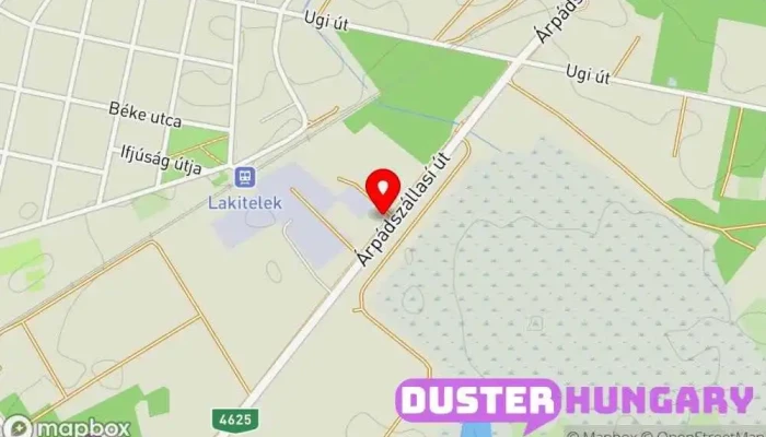 térkép Grandbau-Ker Kft. Építőipari vállalkozás ban Lakitelek