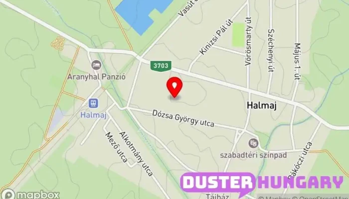 térkép Hagisz Zrt.  ban Halmaj