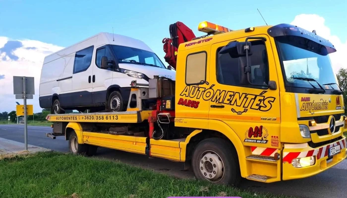 Hajdú Gábor e.v:Autómentő,autómentés,trailerezés - Nagyfenék Tanya 37
