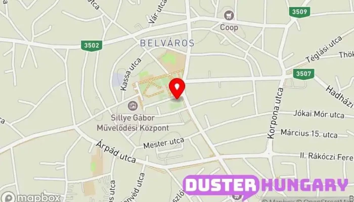 térkép Hajdúböszörményi Járásbíróság Bíróság ban Hajdúböszörmény