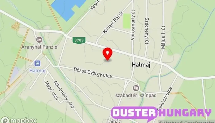 térkép Halmaj  ban Halmaj