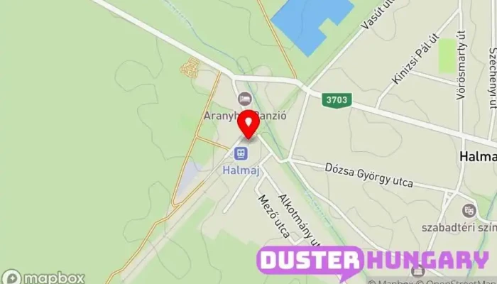 térkép Halmaj Vasútállomás ban Halmaj