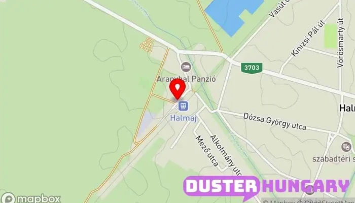térkép Halmaj, vasútállomás Buszmegálló ban Halmaj