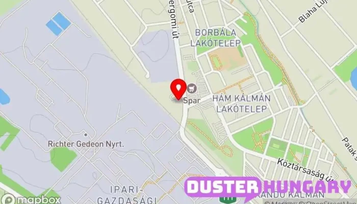 térkép Hanglemezgyár Gyártó ban Dorog
