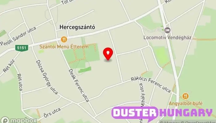 térkép Hercegszántó  ban Hercegszántó