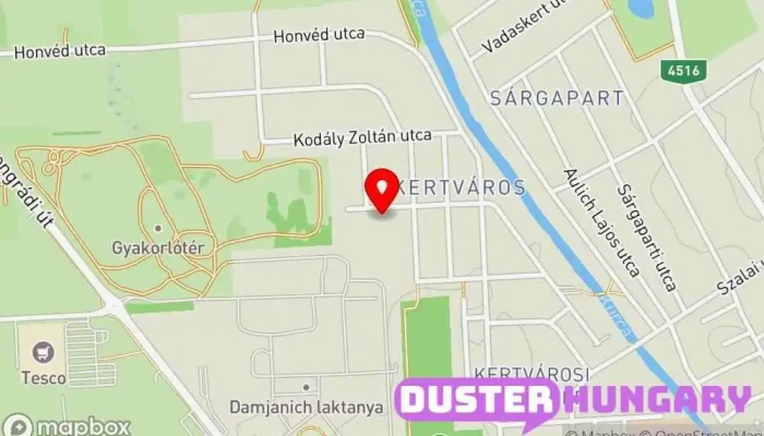 térkép Horpadás Garázs Horpadásjavítás ban Szentes
