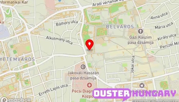 térkép HR-Rent Kft. Munkaerő-kölcsönző ban Pécs