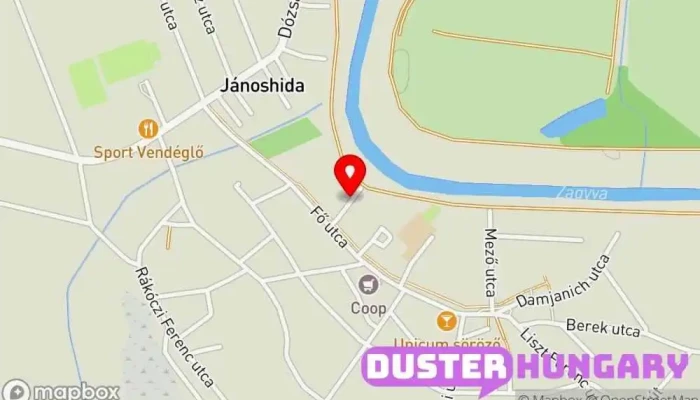 térkép Jánoshida  ban Jánoshida
