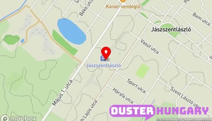 térkép Jászszentlászló Vasútállomás ban Jászszentlászló