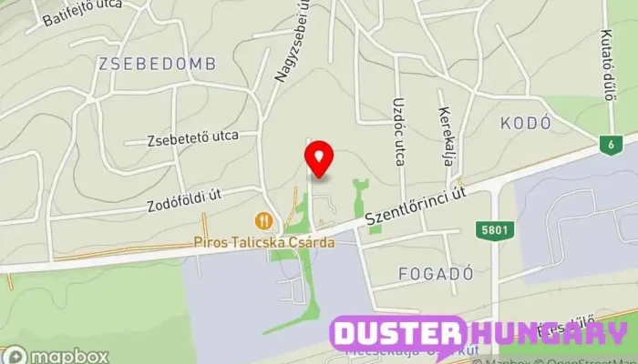 térkép Jávori Gábor e.v Hegesztő ban Pécs