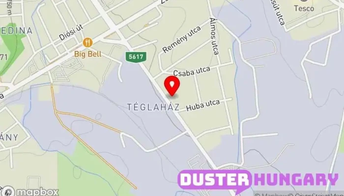 térkép Jégkár javítás - Red Magic Car (Németh László) Autójavító ban Pécs