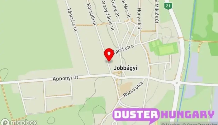 térkép Jobbágyi  ban Jobbágyi