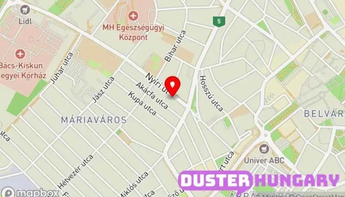 térkép Jóindulat Kft. Temetkezési vállalkozás ban Kecskemét