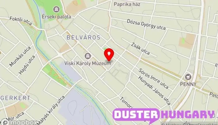 térkép Kalocsai Fegyház és Börtön Börtön ban Kalocsa