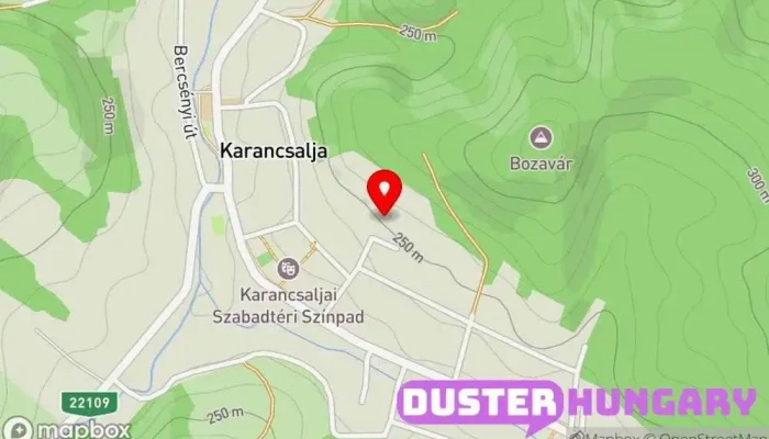 térkép Karancsalja  ban Karancsalja