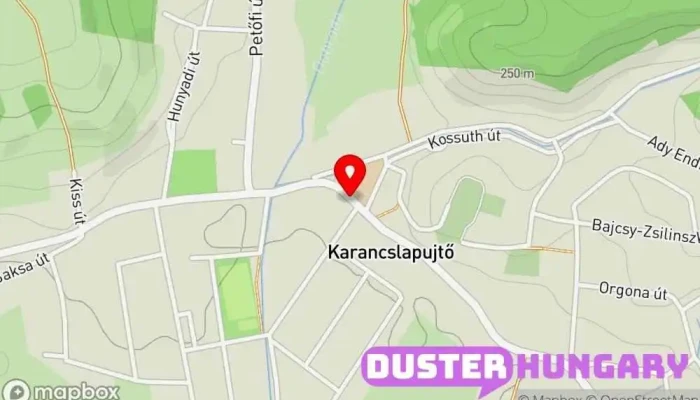 térkép Karancslapujtő, Iskola Buszmegálló ban Karancslapujtő
