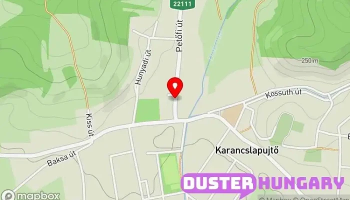 térkép Karancslapujtő, Orvosi rendelő Buszmegálló ban Karancslapujtő