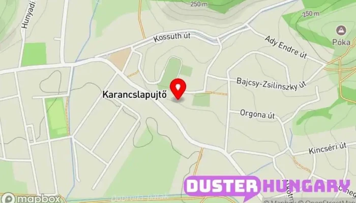 térkép Karancslapujtő  ban Karancslapujtő