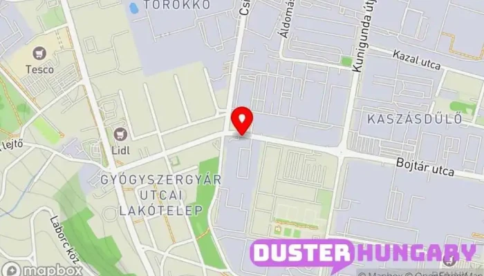 térkép Karosszéria Javítás Biztositási Kárrendezés Autójavító ban Budapest