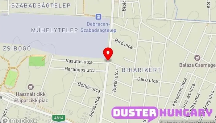 térkép Karosszériajavítás Autószerelő ban Debrecen