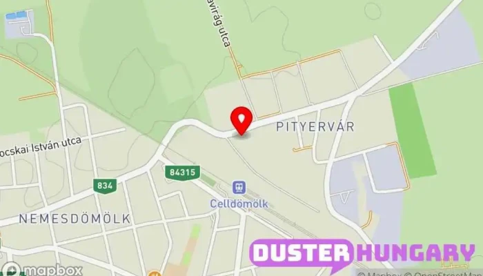 térkép Kemenes Fém Kft. Bolt ban Celldömölk