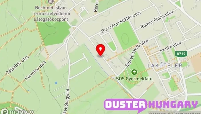 térkép Kéményszaki Kft. Kéményszolgáltatás ban Kőszeg