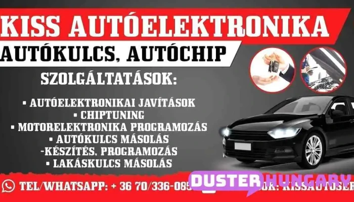 Kiss Autoszerviz Autoelektronika Autokulcs A Tulajdonostol - Csenger