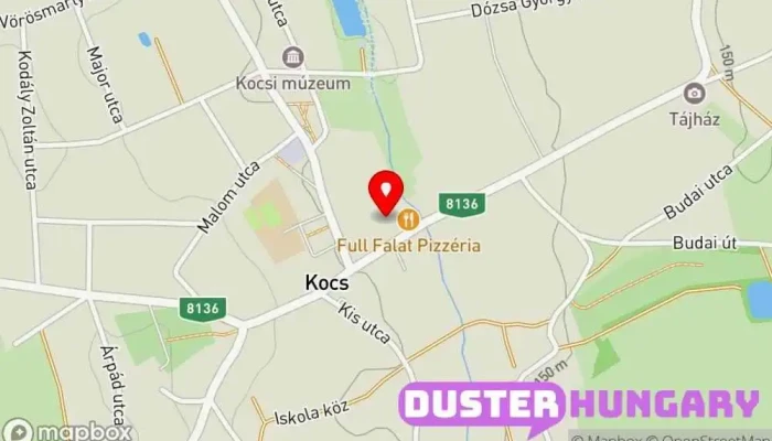 térkép Kocs  ban Kocs
