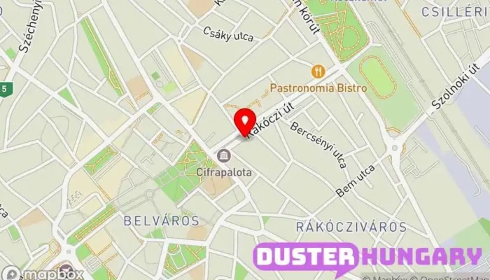 térkép Kormányablak Kecskemét (Rákóczi út) Kormányzati hivatal ban Kecskemét