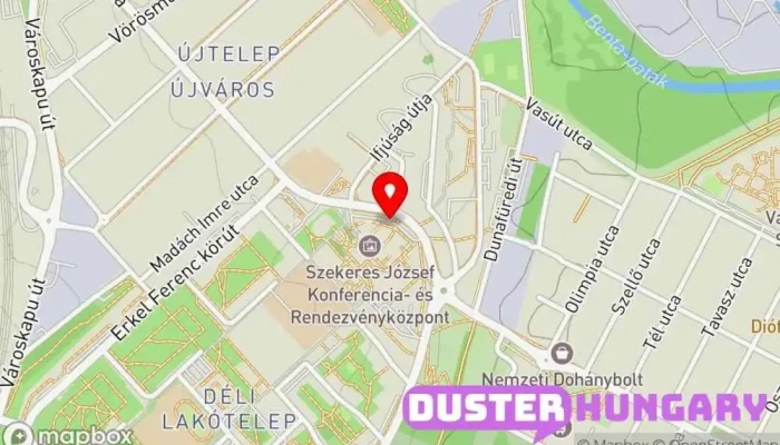 térkép Korshak  ban Százhalombatta