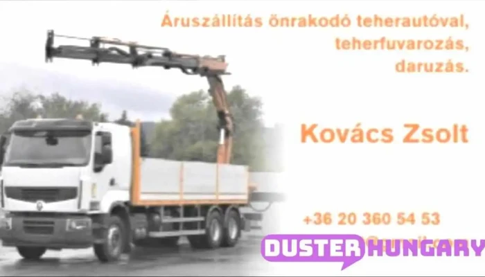 Kovács Zsolt E. v. Daruzás Szabolcs - Szatmár - Bereg megye - Szállítás Szabolcs - Szatmár -Bereg megye - Gyula U. 34