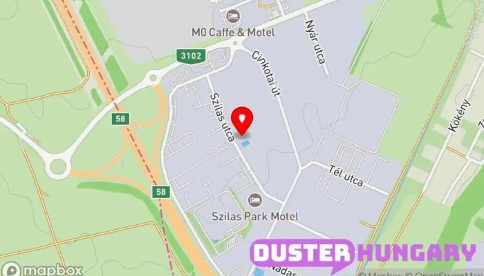 térkép Krismar Hungária Kft. Gyártó ban Nagytarcsa