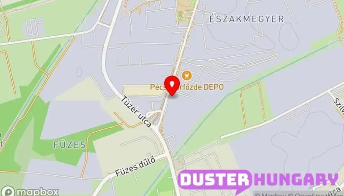 térkép Kzsgy Kft. Autójavító ban Pécs
