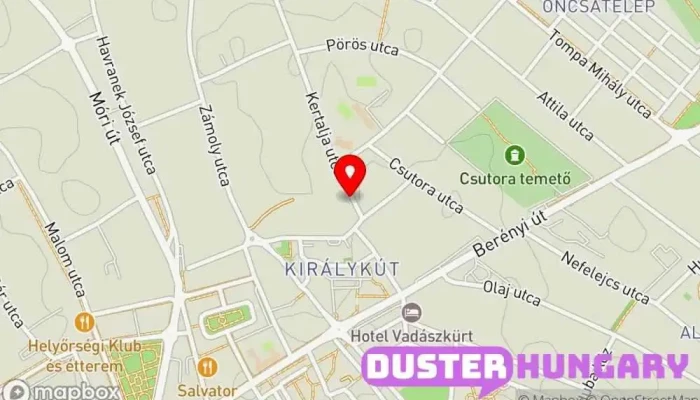 térkép Ládás Károly  ban Székesfehérvár