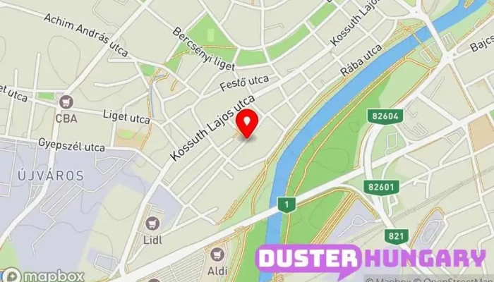 térkép Lakatos szintia Fogadó ban Győr