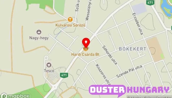 térkép Lenz Kft. Logisztikai szolgáltatás ban Nyírbátor