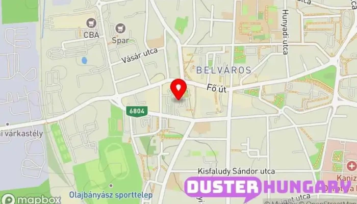 térkép Lindab Építőanyagokat forgalmazó üzlet ban Nagykanizsa