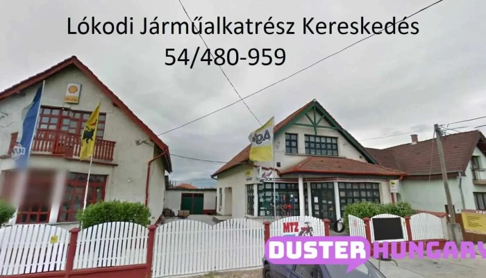 Lókodi Járműalkatrész Kereskedés és Bőrfesték Áruház - Jókai U. 10