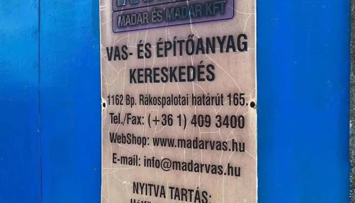 Madar Es Madar Kft Belul - Budapest