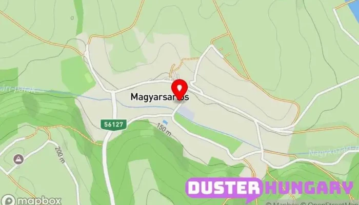 térkép Magyarsarlós  ban Magyarsarlós