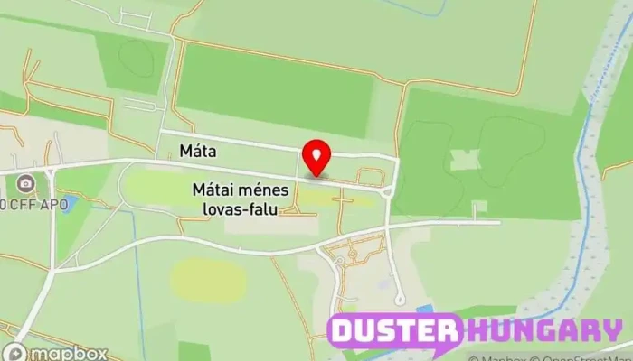 térkép Mátai Ménes Lótenyésztő istálló ban Hortobágy
